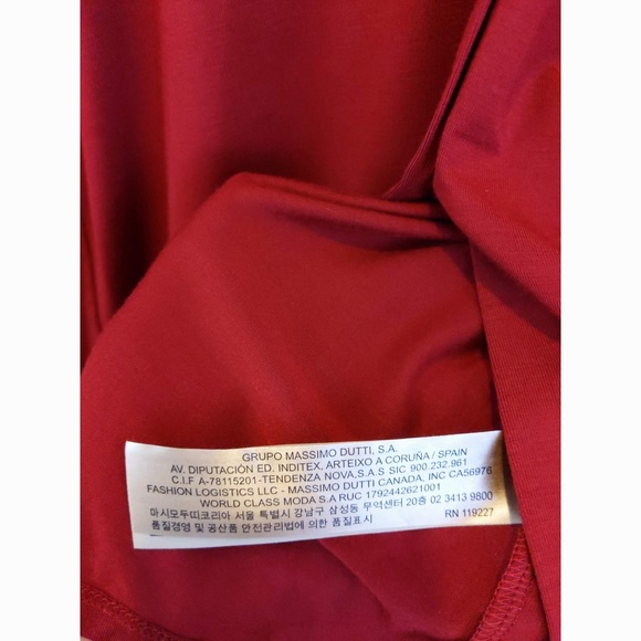 Massimo Dutti Button Up Top V Neck Size S - Picture 10 of 10